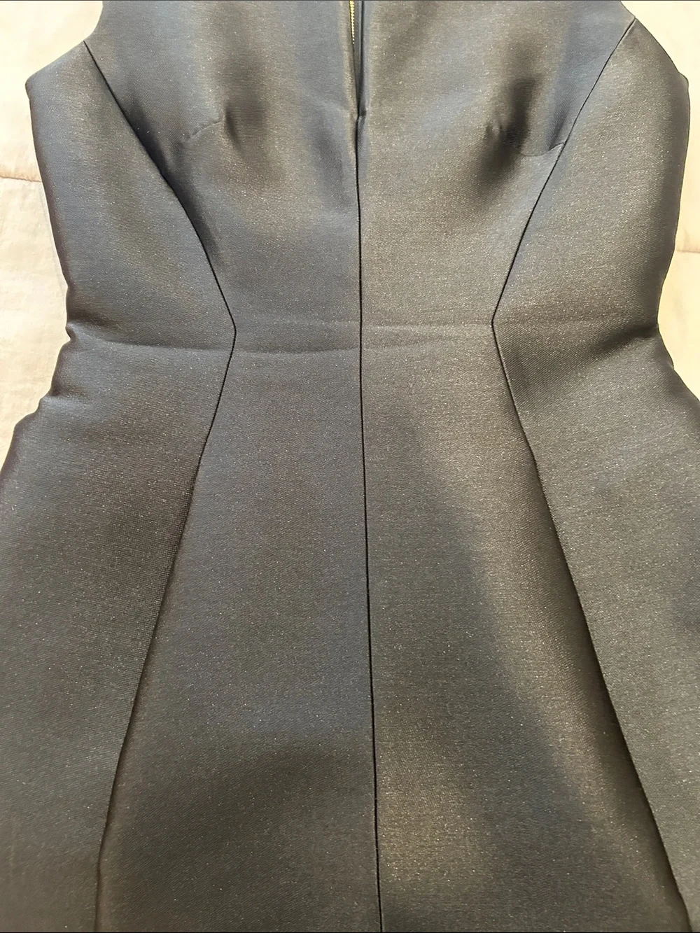 kate spade Black Sleeveless Fit-and-Flare Mini Dress